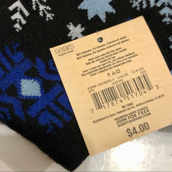 CHRISTMAS NOVELTY SOCKS X 4 - Picture 4 of 4